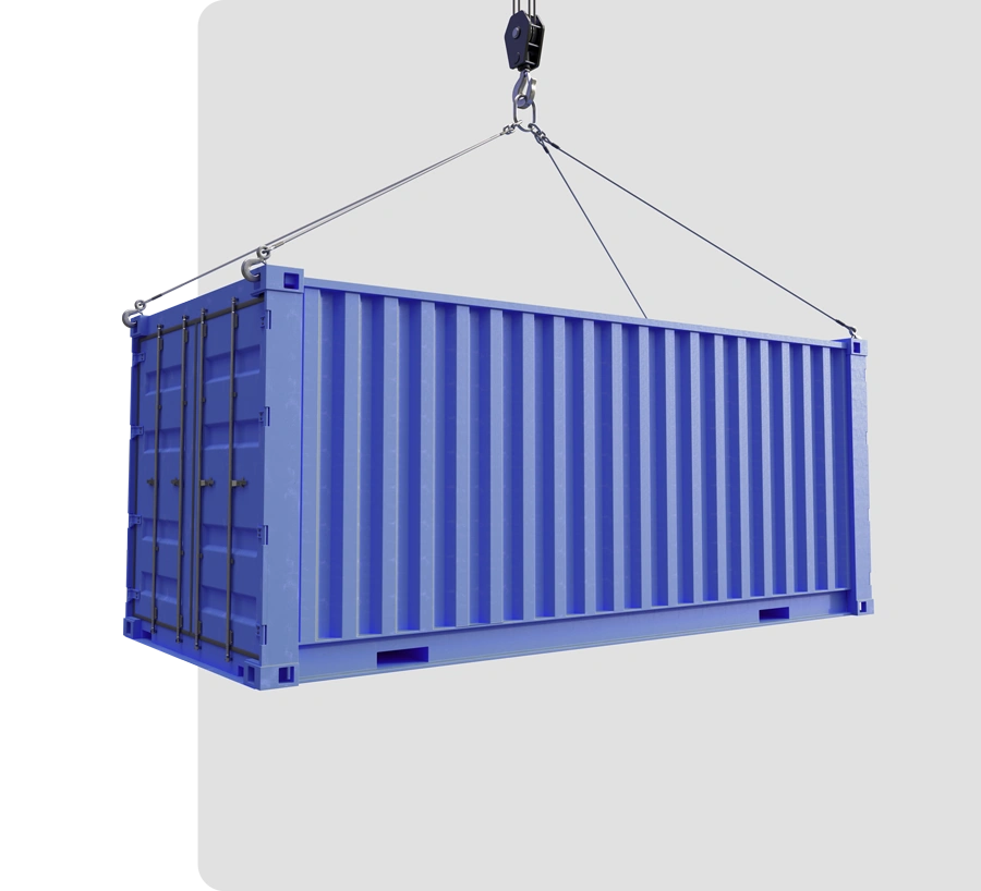 Container suspenso