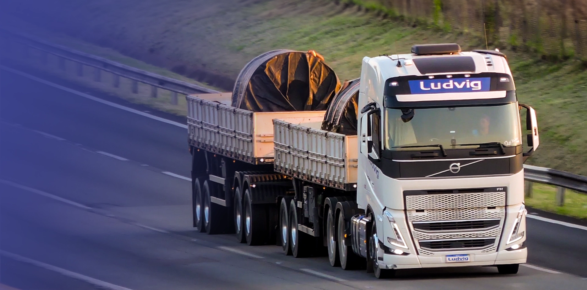 Transporte seguro para sua carga